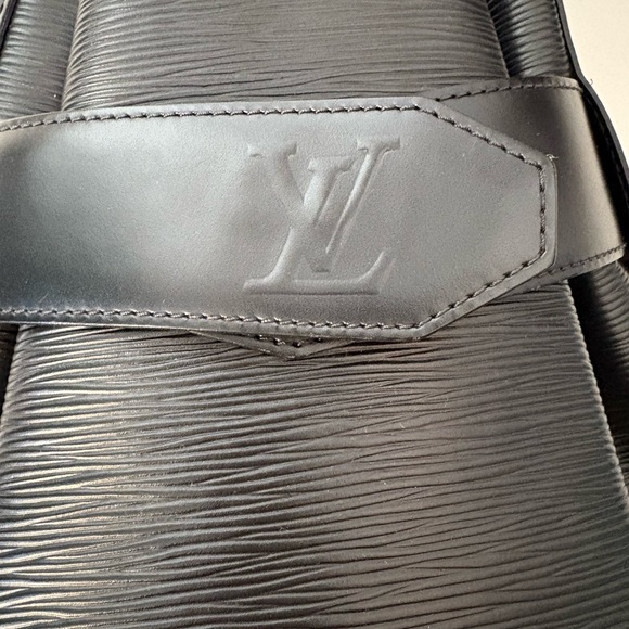 Louis Vuitton Sac de Paul Black Epi Leather Shoulder Bag Vintage LV Noir - Picture 5 of 5